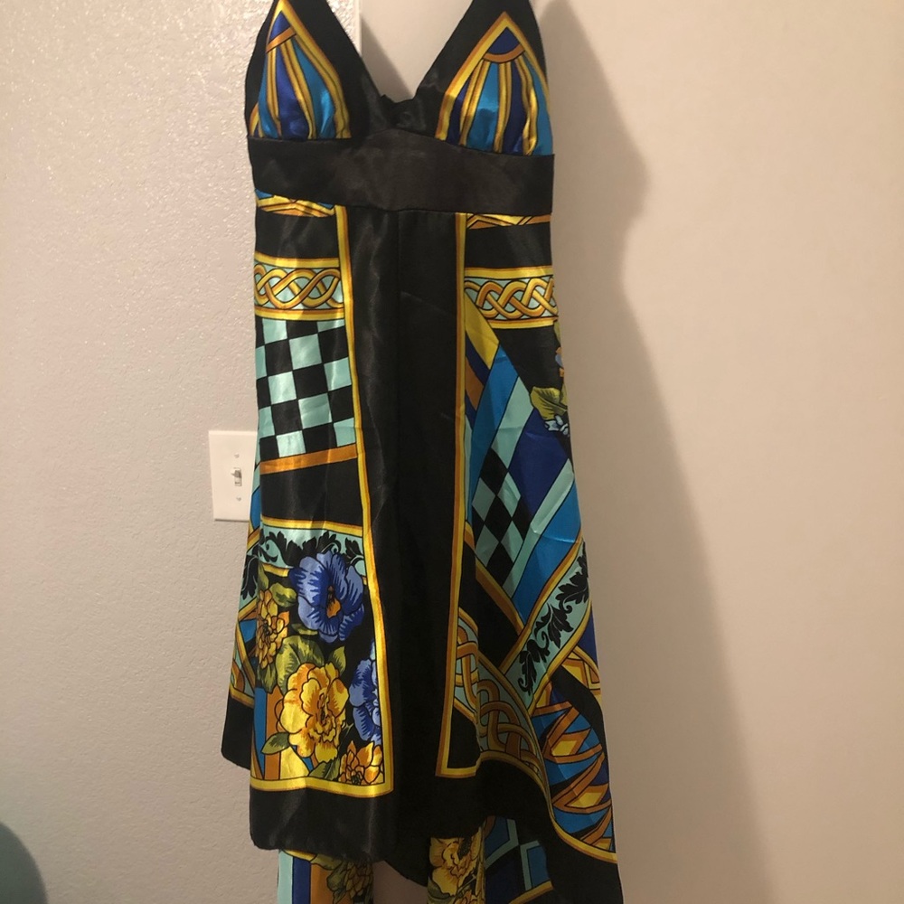 Vibrant print dress